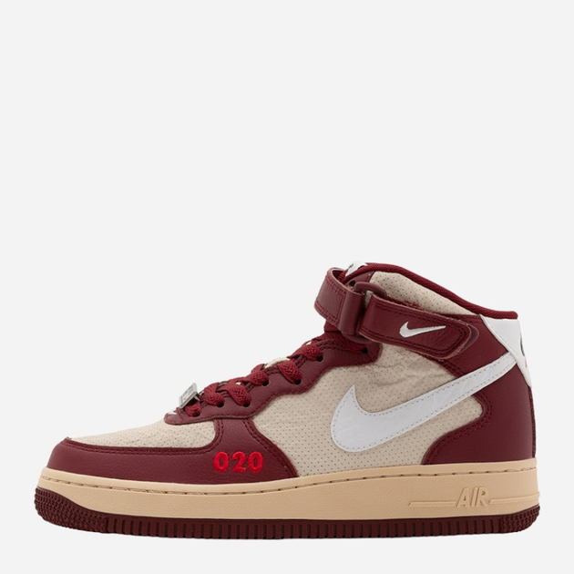 Чоловічі снікери Nike Air Force 1 Mid DO7045-600 42 Червоні (195244731916) - зображення 1