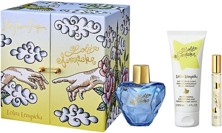 Zestaw damski Lolita Lempicka Mon Premier Woda perfumowana 100 ml + Balsam do ciała 100 ml + Woda perfumowana 7.5 ml (3760269840324) - obraz 1