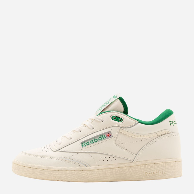 Sneakersy męskie skórzane Reebok Club C Mid II Vintage H68833 42 Białe (4064047678093) - obraz 2