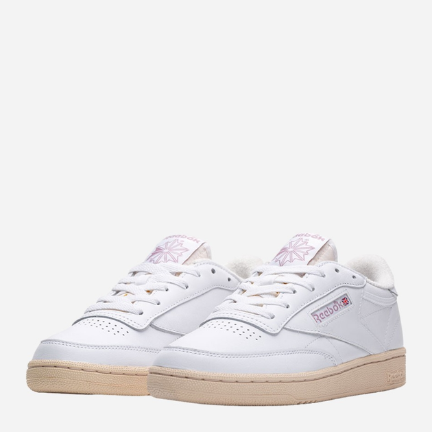 Sneakersy damskie skórzane Reebok Club C 85 Vintage W GY9739 37 Białe (4065426171488) - obraz 3