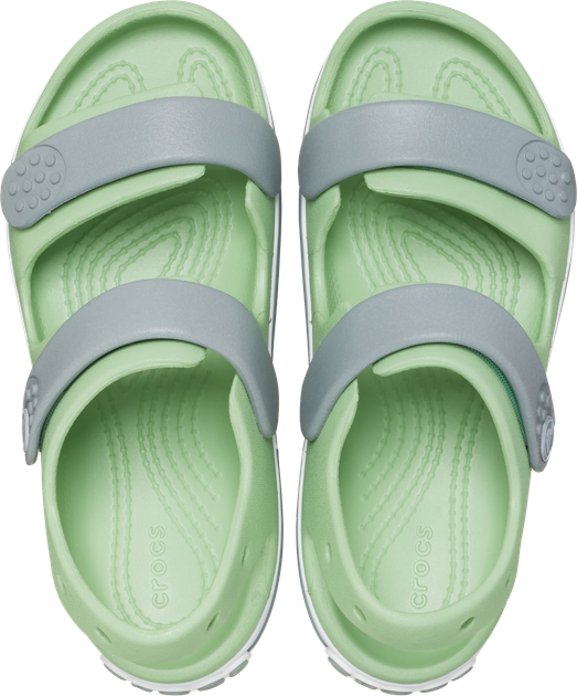 Детские сандалии CROCS CROCBAND CRUISER SANDAL T KIDS 26 Зеленый 209424 - Фото 3 Детские сандалии CROCS CROCBAND CRUISER SANDAL T KIDS 26 Зеленый 209424 - изображение 3