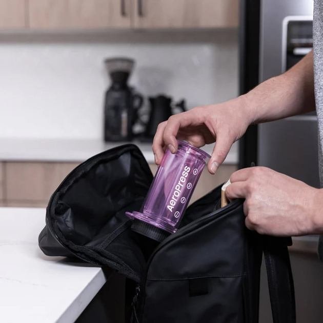 Aeropress do kawy AeroPress Clear Purple (085276082417) - obraz 4