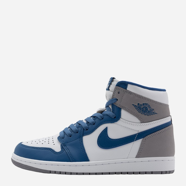 Buty do koszykówki męskie za kostkę Nike Jordan Brand Air Jordan 1 DZ5485-410 51.5 Białe (196155607949) - obraz 1