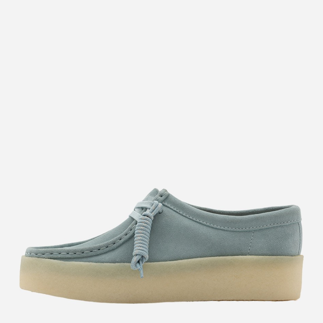 Mokasyny damskie Clarks Originals Wallabee Cup W 26170042 38 Niebieskie (5059680111754) - obraz 1