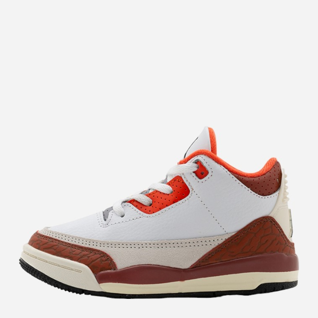 Дитячі кросівки для хлопчика Nike Jordan Brand Jordan Retro 3 SE DV7026-108 26 Білі (196153224711) - зображення 1