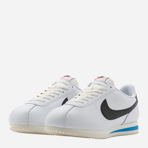 Sneakersy damskie skórzane Nike Cortez Leather Wmns DN1791-100 41 Białe (196153962484) - obraz 2