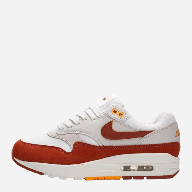 Чоловічі кросівки Nike Air Max 1 LX Wmns FD2370-100 45 Білий/Помаранчевий (196607822302) - зображення 1