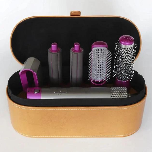 Стайлер Фен-Щётка Hot Air Styler 5 В 1 Браш Расческа В Кейсе для укладки волос - изображение 3