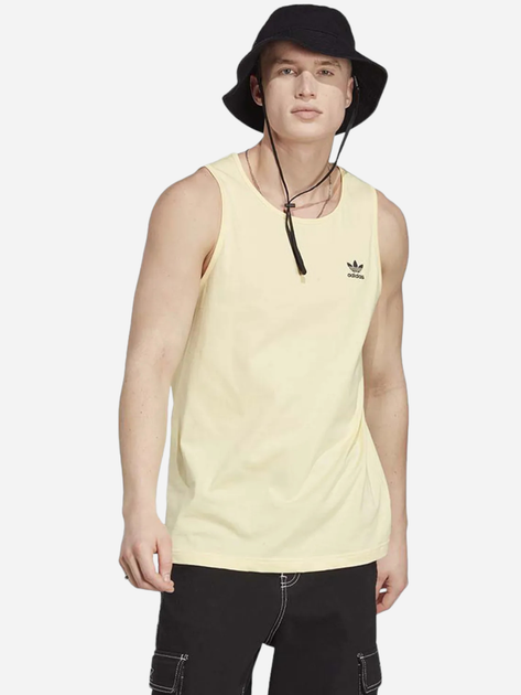 Майка чоловіча adidas Trefoil Essentials Tank Top IA4799 2XL Жовта (4066745511832) - зображення 1