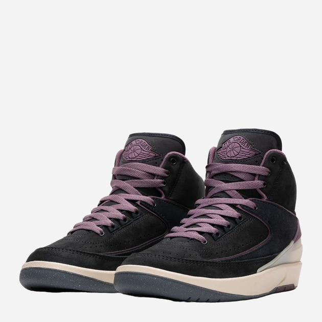 Buty do koszykówki damskie za kostkę Nike Jordan Brand Air Jordan 2 Wmns DX4400-005 37.5 Czarne (196969059743) - obraz 2