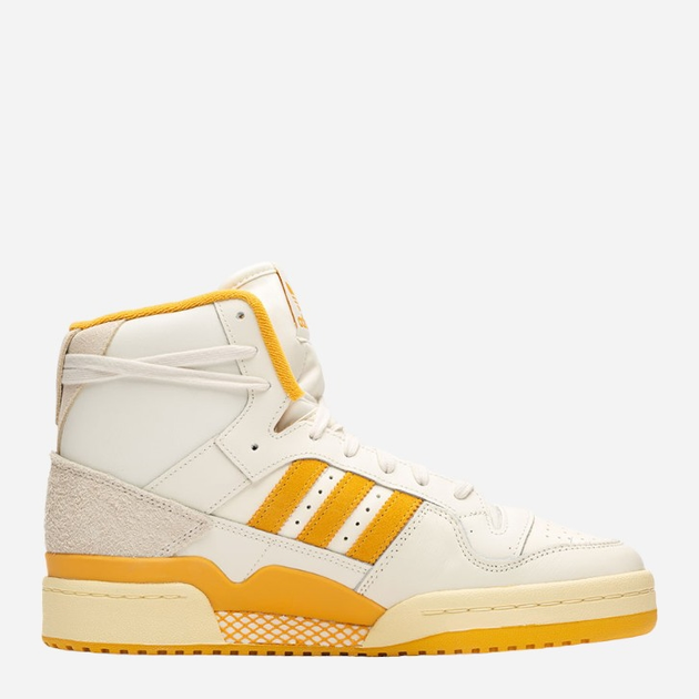 Sneakersy męskie skórzane adidas Forum 84 High IG0053 46 Kremowe (4066756697136) - obraz 1