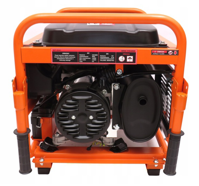 Generator benzynowy Bass Polska 5041 2800/3500 W (5902067625828) - obraz 2