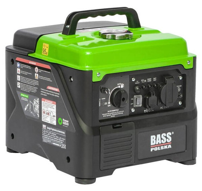 Inwertowy generator benzynowy Bass Polska 5018 1000 W (5902067626009) - obraz 6