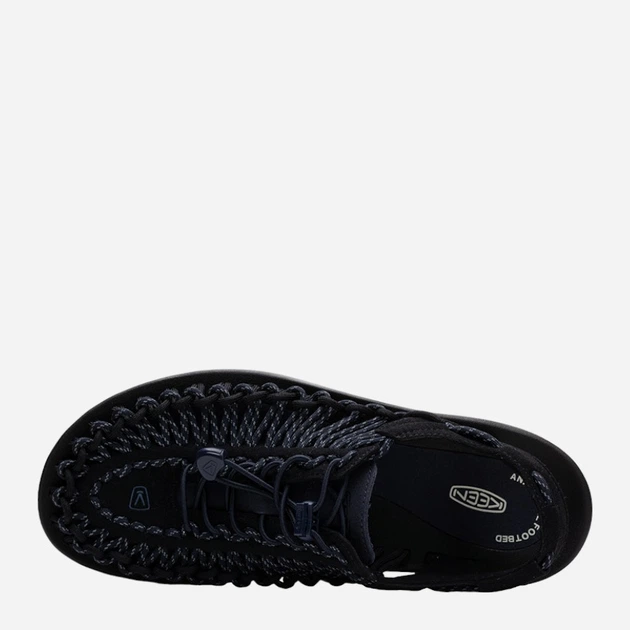 Sandały męskie z zakrytymi palcami Keen Uneek 1027436 43 Czarne (195208165283) - obraz 3