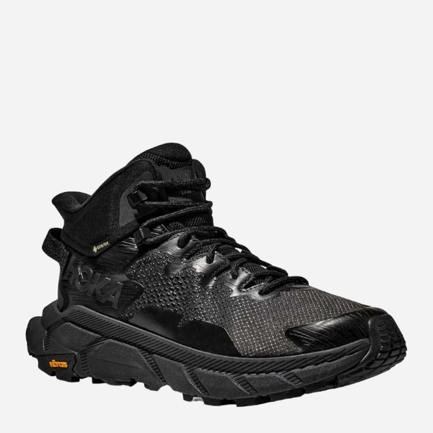 Buty do biegania męskie z amortyzacją HOKA ONE ONE Trail Code Gore-Tex 1123165-BRVN 46 Czarne (195719210267) - obraz 2