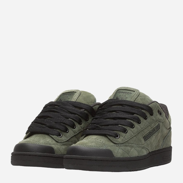 Tenisówki męskie zamszowe Reebok Club C Bulc 100070179 45.5 Zielone (4066759888654) - obraz 2