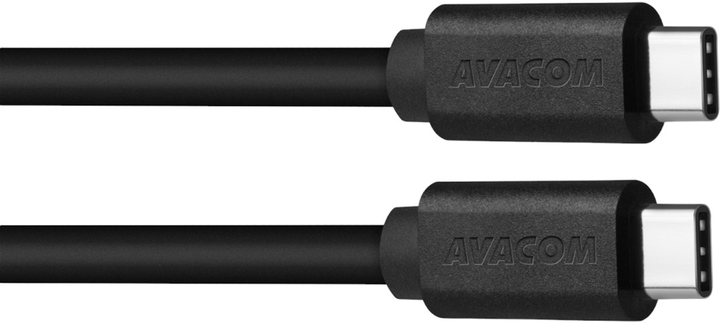 Kabel Avacom 3.1 USB Type-C - USB Type-C M/M 5 1 m Czarny (DCUS-TPCC-P10B) - obraz 1