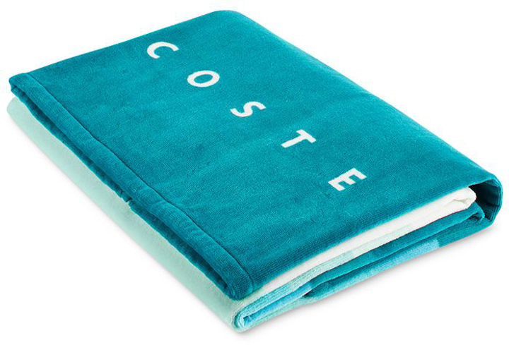 Lacoste Home Cotton Beach Towel 180 90 St Martin Gradient Stripe 1159808890 ROZETKA