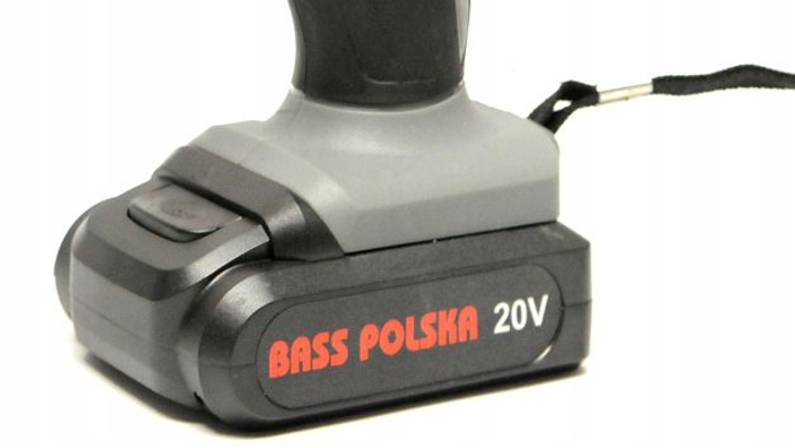 Акумуляторний дриль-шуруповерт з набором аксесуарів Bass Polska 5317 20 В (5902067621431) - зображення 3
