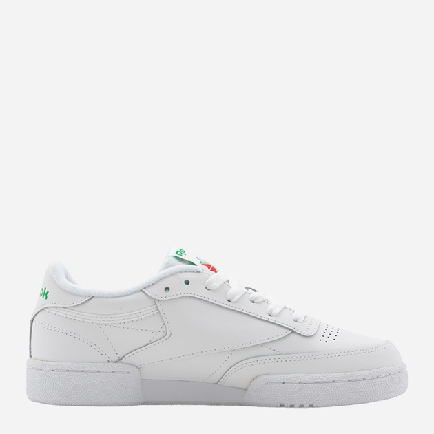 Tenisówki męskie skórzane Reebok Club C White Green AR0456 41 Białe (4056561016697) - obraz 1