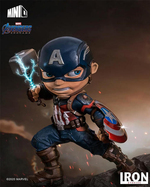 Figurka Iron Studios Marvel Captain America Avangers: Endgame (Kapitan Ameryka) (0736532715531) - obraz 2