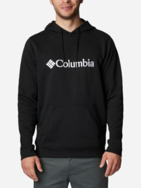 Bluza męska z kapturem Columbia LOGO™ L Czarna (194895566656) - obraz 1