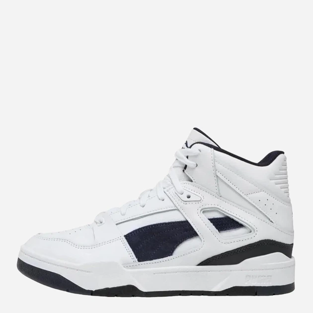 Sneakersy męskie za kostkę Slipstream HI LTH 38864 45 (10.5UK) Biały/Granatowy (4099683373248) - obraz 3