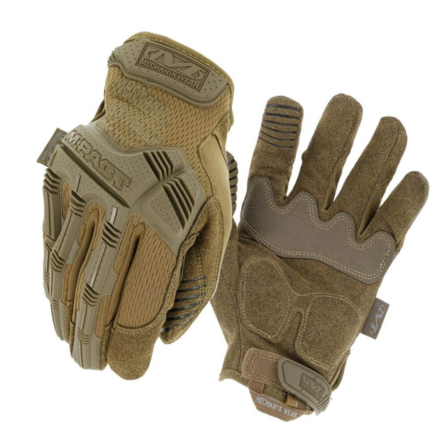 Тактичні рукавиці Mechanix Wear M-Pact Coyote M (MPT-55-009) - зображення 1