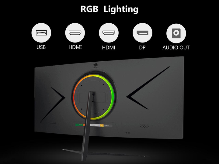 Монитор 30" Z-Edge UG30 2K VA 200Hz Black - изображение 7