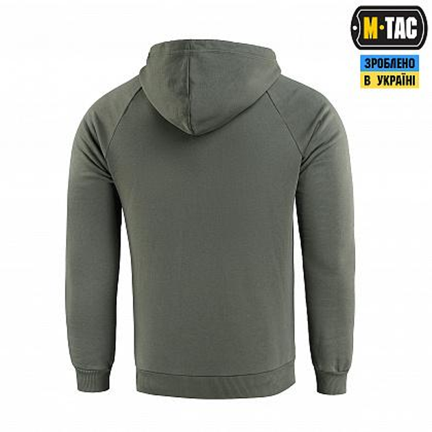 Реглан M-Tac Hoodie Cotton Raglan Army Olive Розмір XS/R - зображення 2