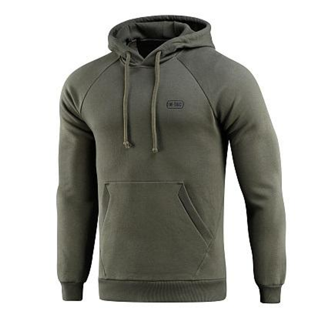 Кофта M-Tac Hoodie Cotton Raglan Hard Army Olive Размер XL - изображение 1