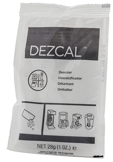 Порошок для видалення накипу  Urnex Dezcal для кавових машин 28 г (1001000042) - зображення 1