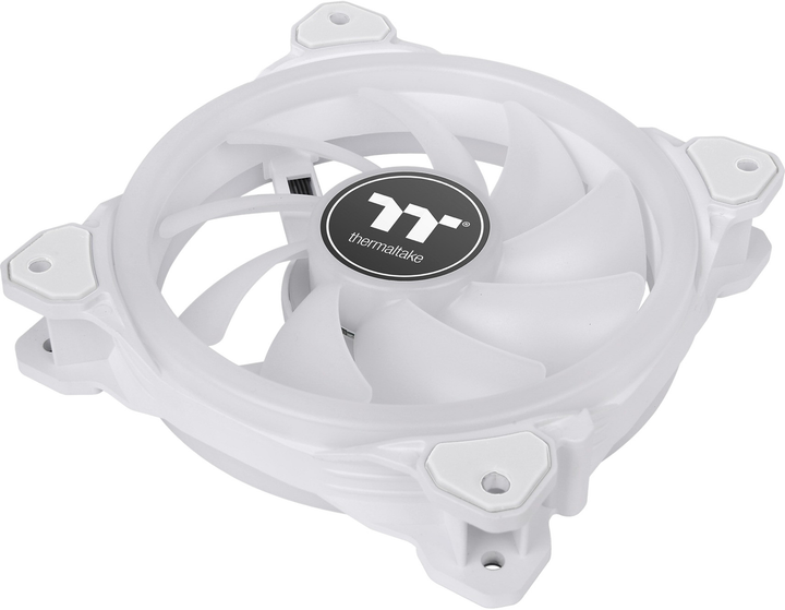 Набір вентиляторів Thermaltake SWAFAN 14 RGB 3 шт. Premium Edition White (4713227535625) - зображення 4