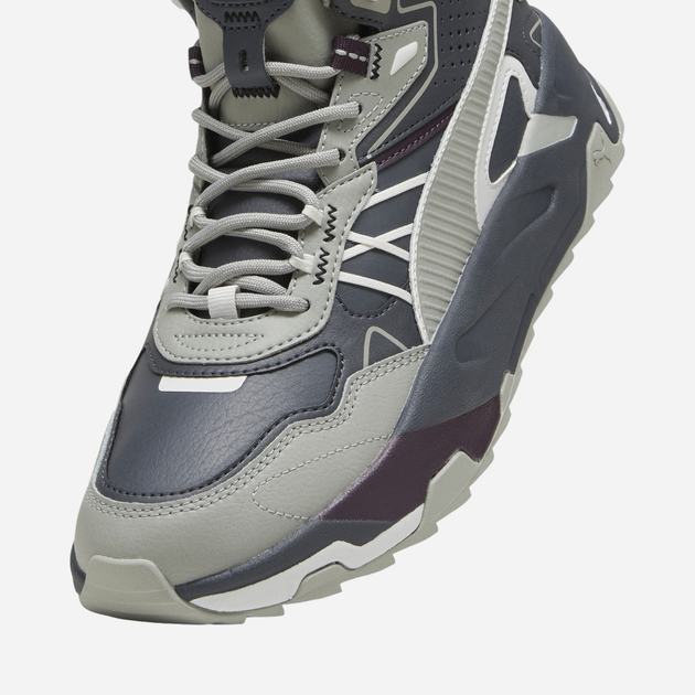 Чоловічі черевики високі Puma Trinity Mid Hybrid L 393985-10 38 (5UK) Сірі (4067979381604) - зображення 5