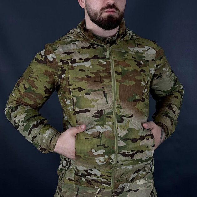 Влагоустойчивая куртка Tactical Skinsuits мультикам размер M - изображение 1