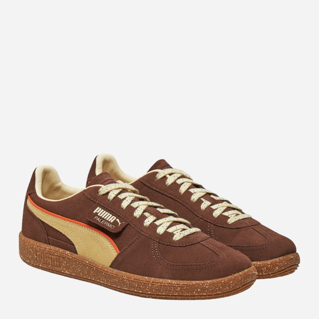 Tenisówki męskie do kostki Puma Palermo Cannoli 398382-02 40 (6.5UK) Kawowe (4067979445450) - obraz 2