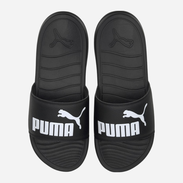 Klapki męskie basenowe Puma Popcat 20 372279-01 40.5 (7UK) Czarne (4062451844479) - obraz 5