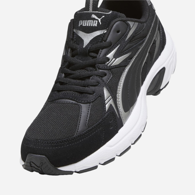 Чоловічі кросівки Puma Milenio Tech Suede 393489-01 42 (8UK) Чорні (4099683182390) - зображення 5