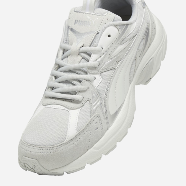 Чоловічі кросівки Puma Milenio Tech Suede 393489-02 44.5 (10UK) Білі (4099683182246) - зображення 5