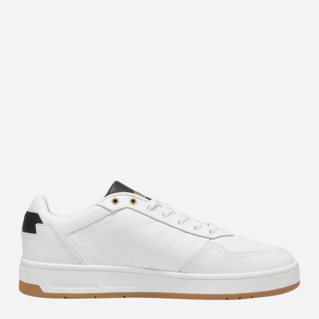 Tenisówki męskie ze skóry naturalnej Puma Court Classic Lux 395019-06 44.5 (10UK) Białe (4067979658676) - obraz 1