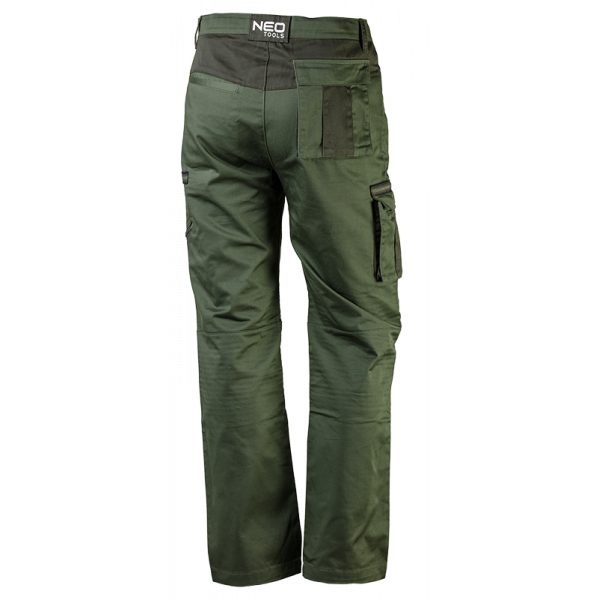 Штани чоловічі Neo Tools 81-222 Camo Series хакі, розмір S - зображення 4
