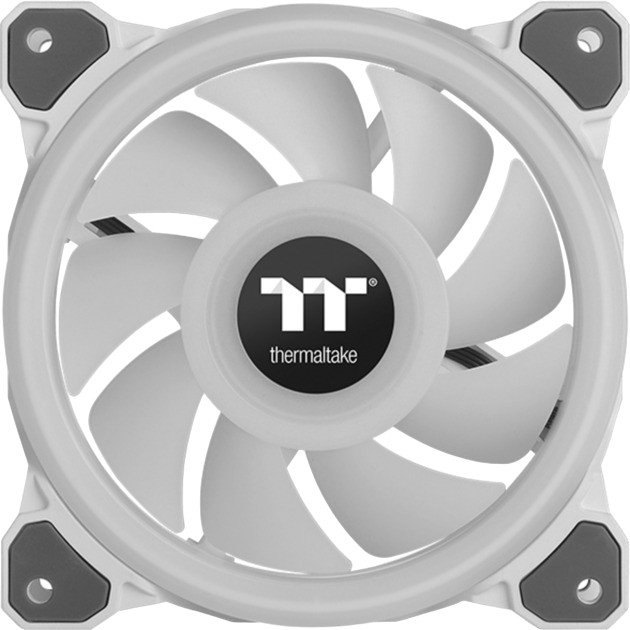 Zestaw wentylatorów Thermaltake Riing Quad 14 RGB 3 Pack White (4713227523356) - obraz 2