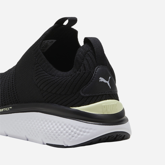 Buty do biegania damskie Puma Softride Pro Echo Slip-On NM 309982-02 40 (6.5UK) Czarne (4099685864867) - obraz 6