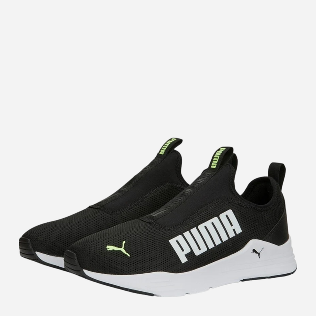 Sneakersy damskie wsuwane Puma Wired Rapid 385881-09 36 (3.5UK) Czarne (4065452796730) - obraz 2