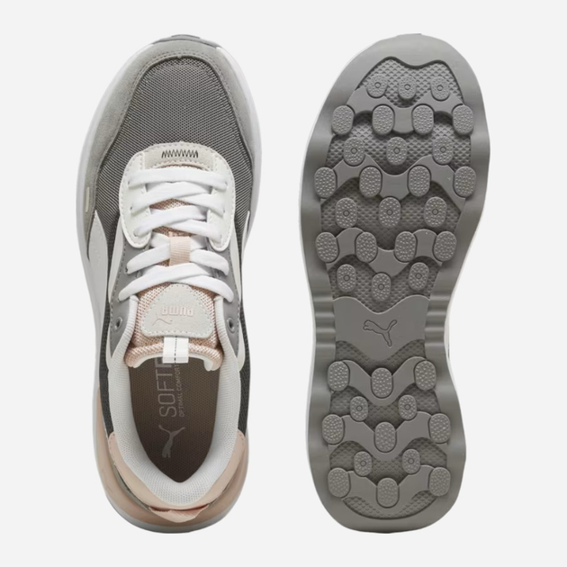 Buty sportowe damskie Puma Runtamed Platform 392324-09 39 (6UK) Szare (4099686270711) - obraz 4
