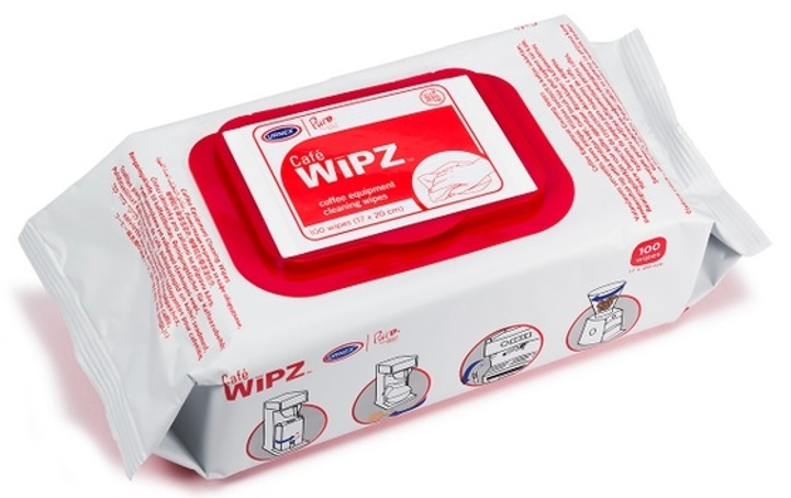 Ściereczki Urnex Wipz do czyszczenia ekspresu i akcesoriów 100 szt (1001000047) - obraz 3