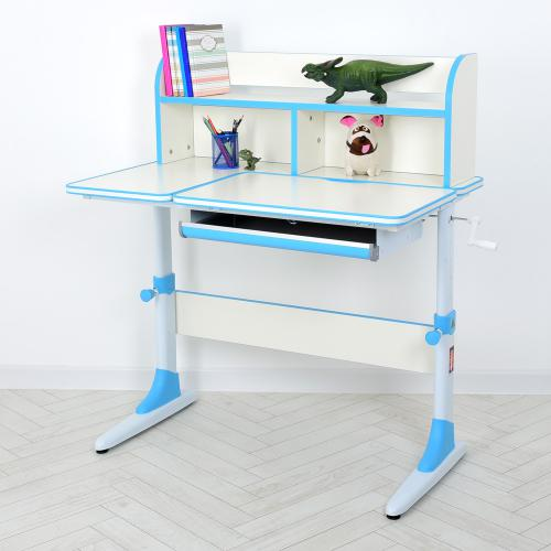 Парта детская регулируемая Голубая Bambi M 4804-4 - изображение 5