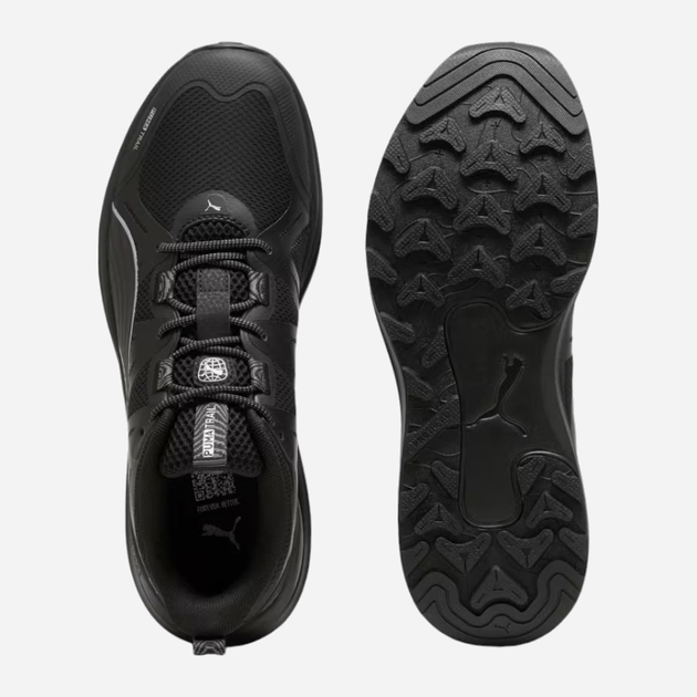 Buty do biegania męskie Puma Reflect Lite Trail 379440-06 40.5 (7UK) Czarne (4099685356423) - obraz 4