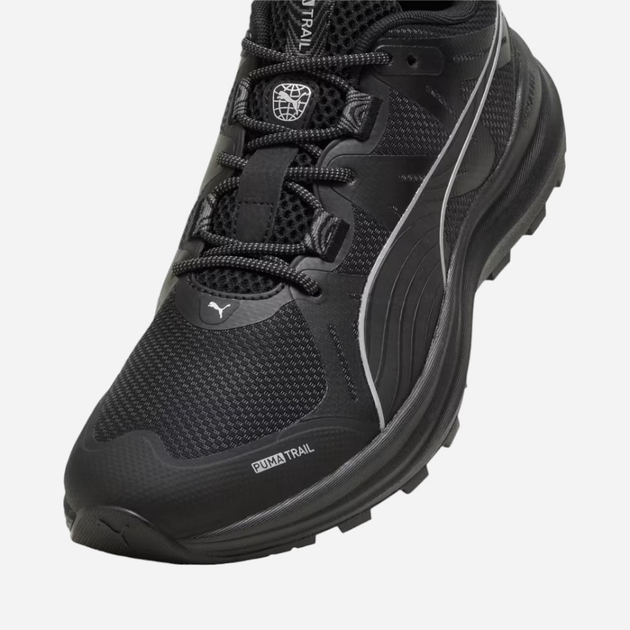 Buty do biegania męskie Puma Reflect Lite Trail 379440-06 40.5 (7UK) Czarne (4099685356423) - obraz 5