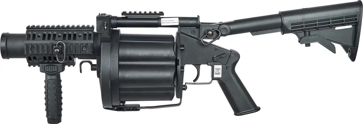 Страйкбольний гранатомет ASG ICS Multiple Grenade Launcher кал. 6 мм (23704098) - зображення 1